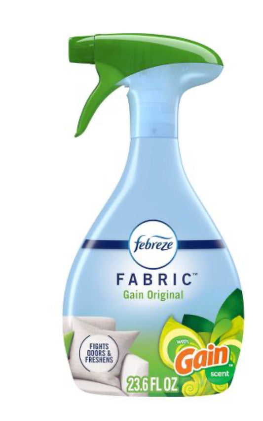 Febreze fabric spray 23.6oz gain scented