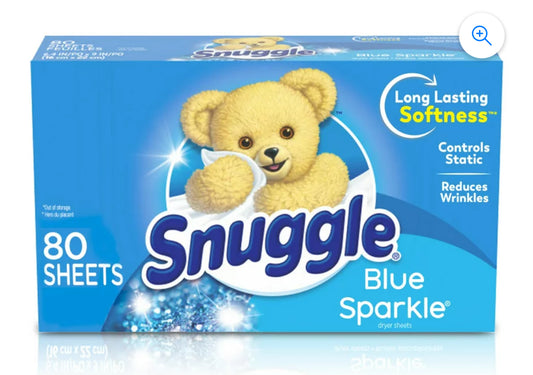 Snuggle dryer sheets 80ct