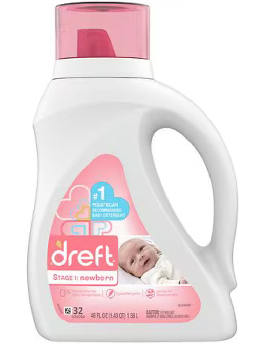 Dreft newborn detergent 46oz