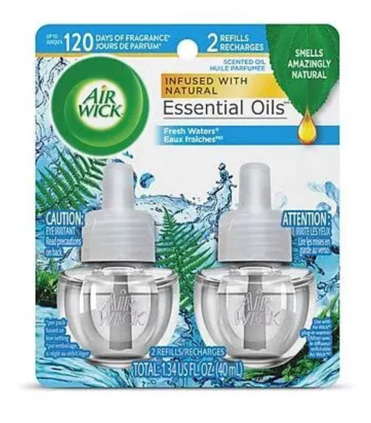 Air wick refill 2pk fresh waters