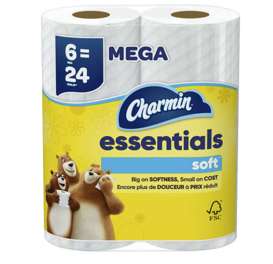 Charmin essentials toilet paper