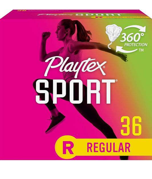 Playtex sport tampons 36ct regular