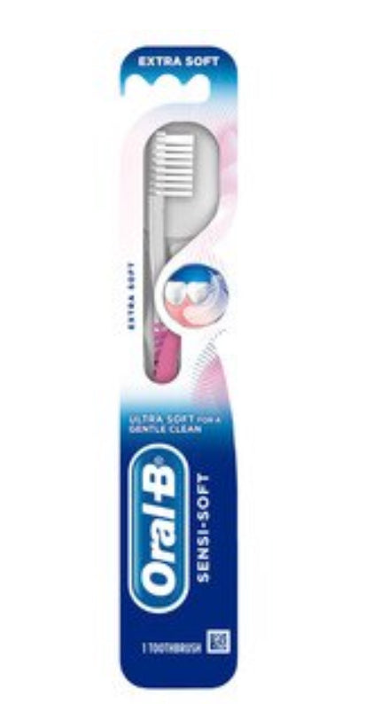 Oral b toothbrush sensi-soft 1ct extra soft