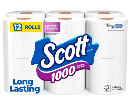 Scott 1000 toilet paper