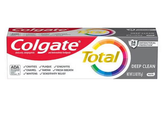 Colgate total deep clean 3.3oz