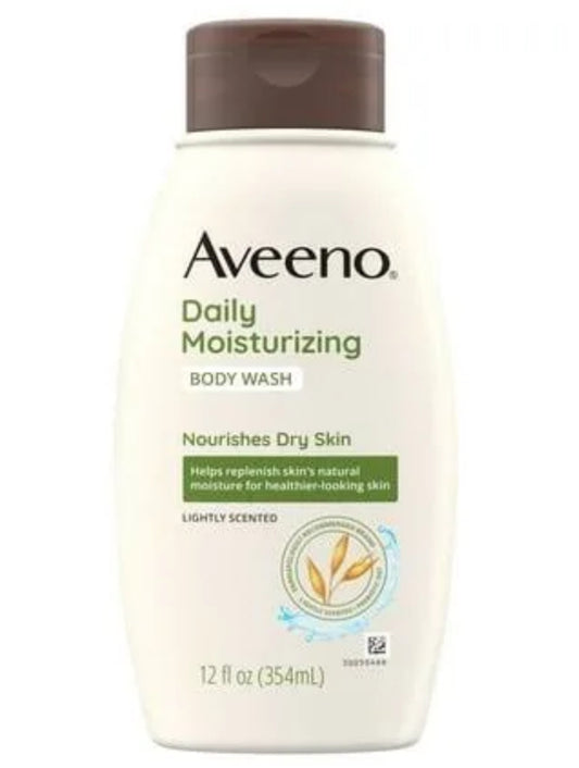 Aveeno daily moisturizing body wash 12oz