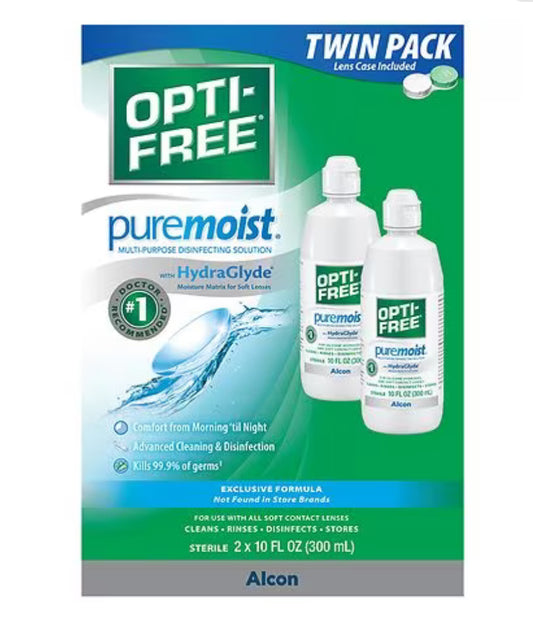 Opti-free puremoist twin pack