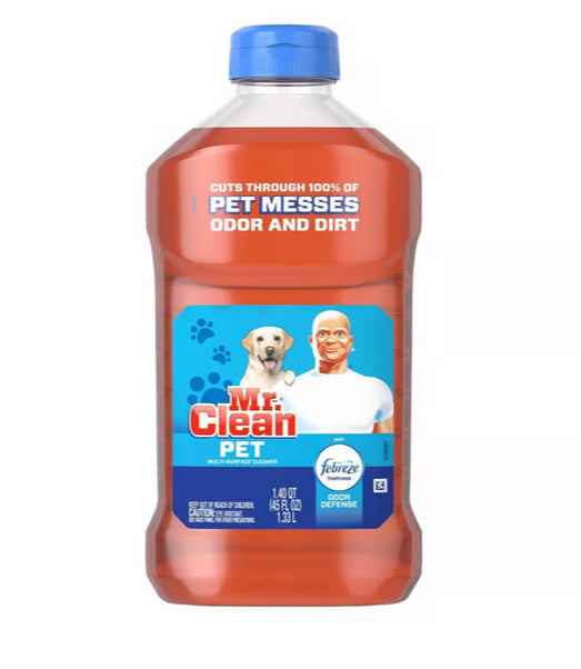 Mr clean 45oz per odor defense