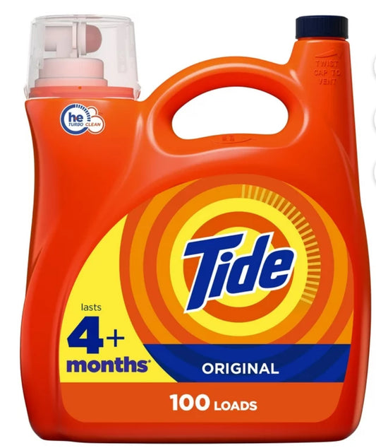 Tide 132oz detergent