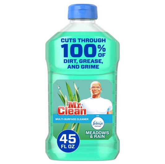Mr clean 45oz with febreze