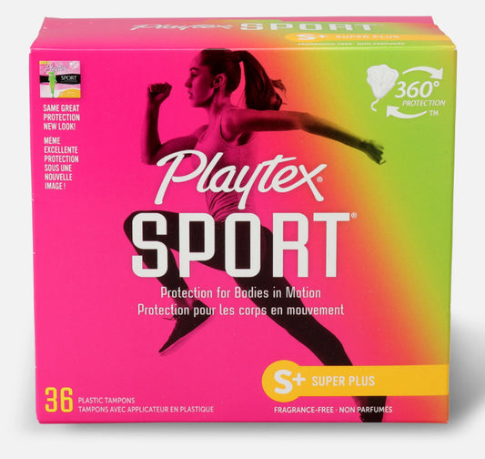 Playtex sport tampons 36ct super plus