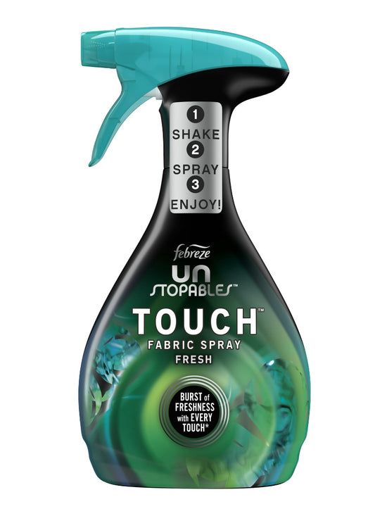 Febreze unstopables touch fabric spray 16.9oz fresh