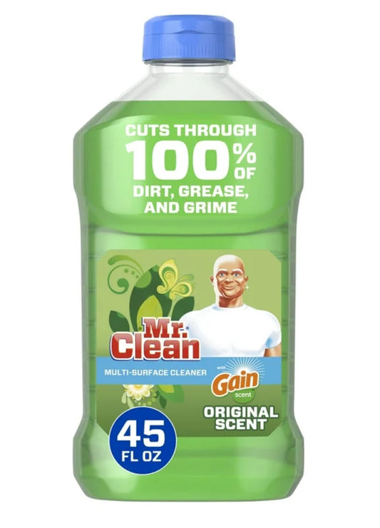Mr clean 45oz with gain