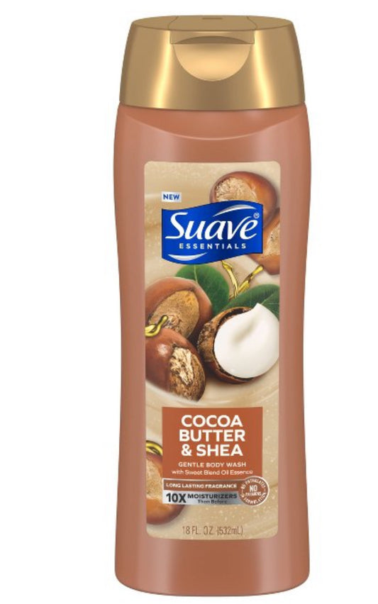 Suave body wash 18oz cocoa butter and Shea