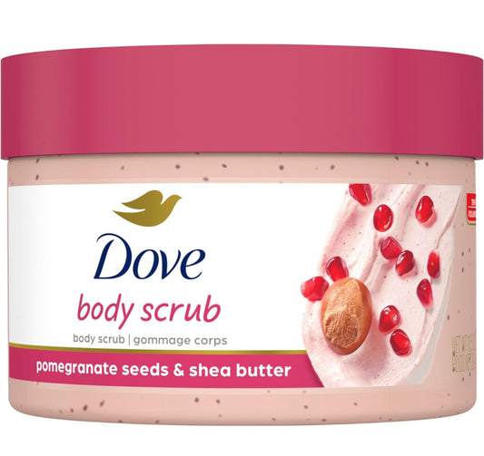 Dove body scrub 10.5oz