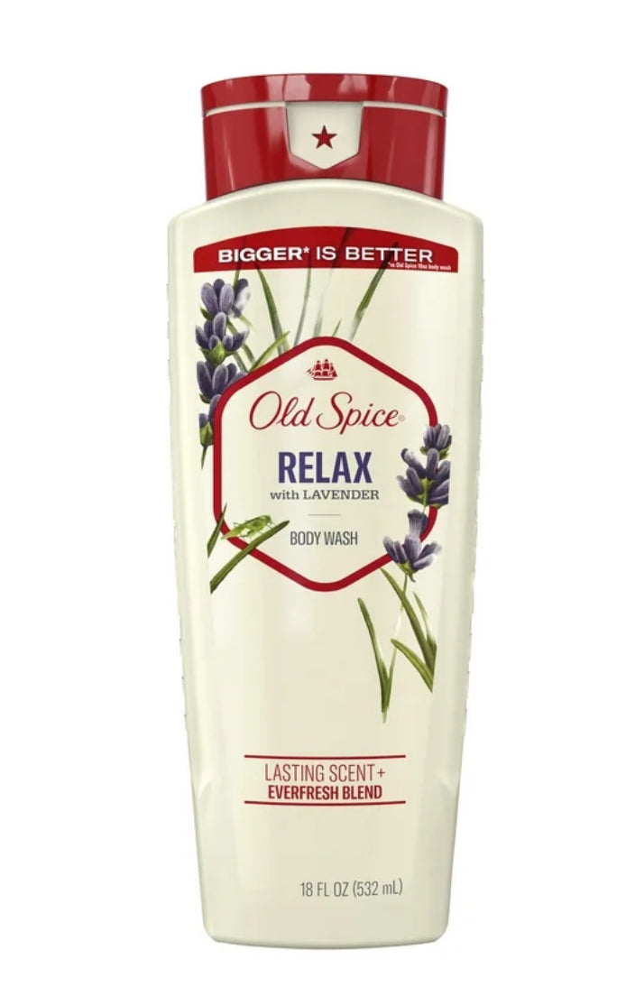 Old spice body wash 18oz relax