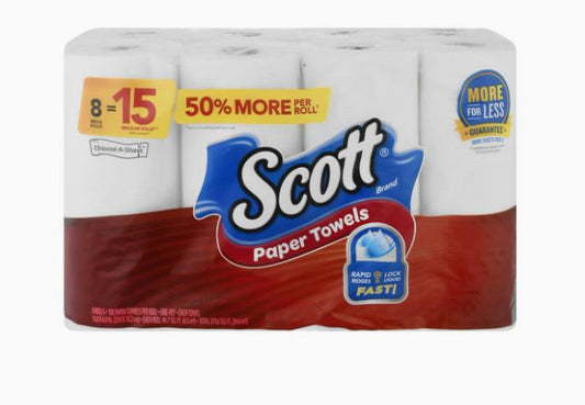 Scott 8=15/16 paper towels