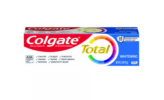 Colgate total whitening 3.3oz