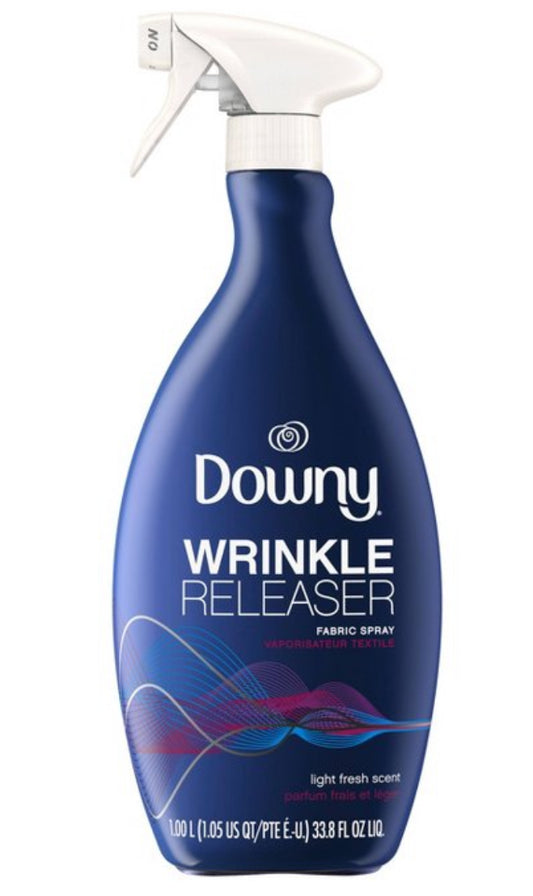 Downy wrinkle release spray 33.8oz light fresh