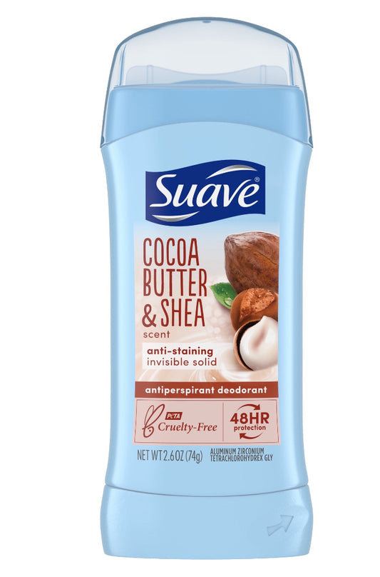 Suave cocoa shea 2.6oz deodorant