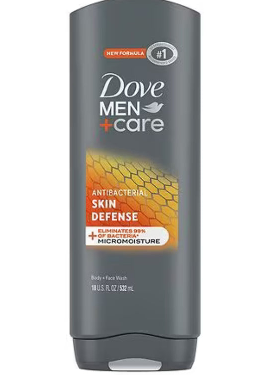 Dove men 18oz body wash