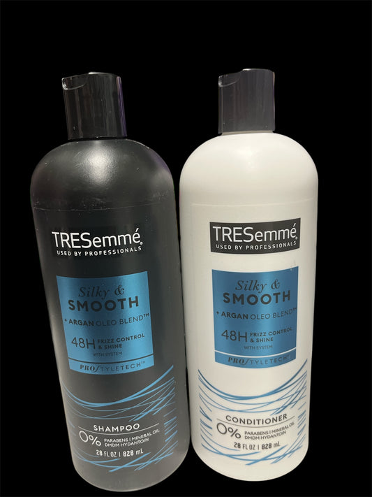 Tresemme shampoo conditioner SET 28oz silky & smooth