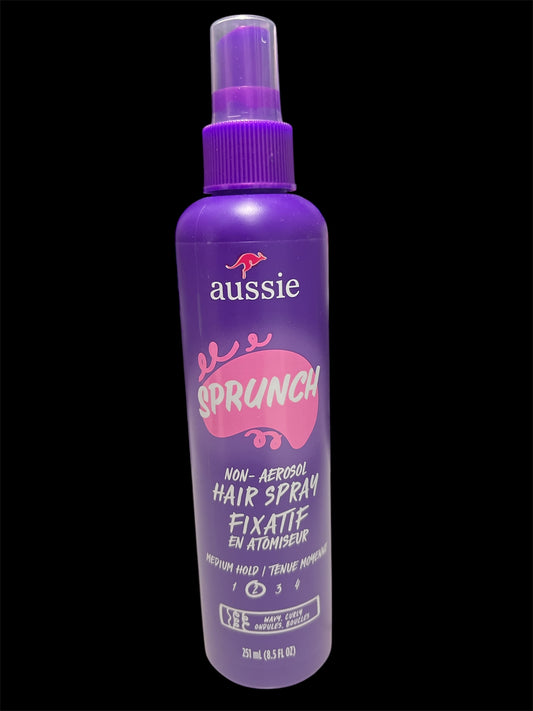 Aussie scrunch non-aerosol hair spray 8.5oz