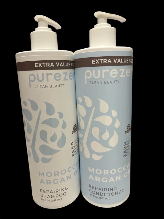 Pure zero shampoo conditioner SET repairing 20oz