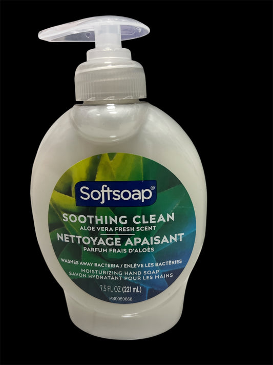Softsoap hand soap 7.5oz soothing clean