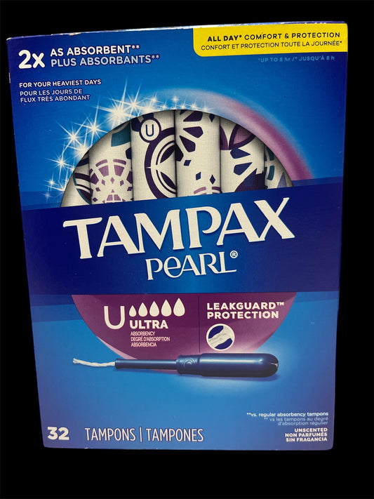 Tampax pearl ultra tampons 32ct