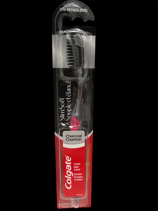 Colgate charcoal toothbrush 1ct ultra soft