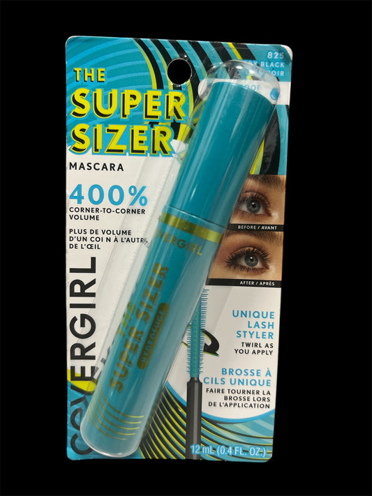 Covergirl the super sizer mascara .4oz very black