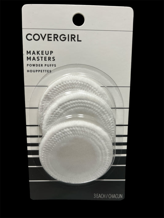 Covergirl make up masters powder puffs 3pk