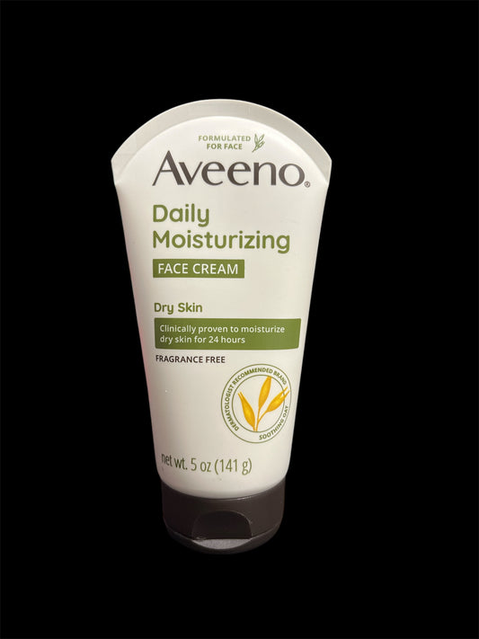 Aveeno daily moisturizing face cream 5oz