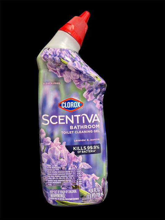 Clorox toilet cleaner 24oz scentiva lavender & jasmine