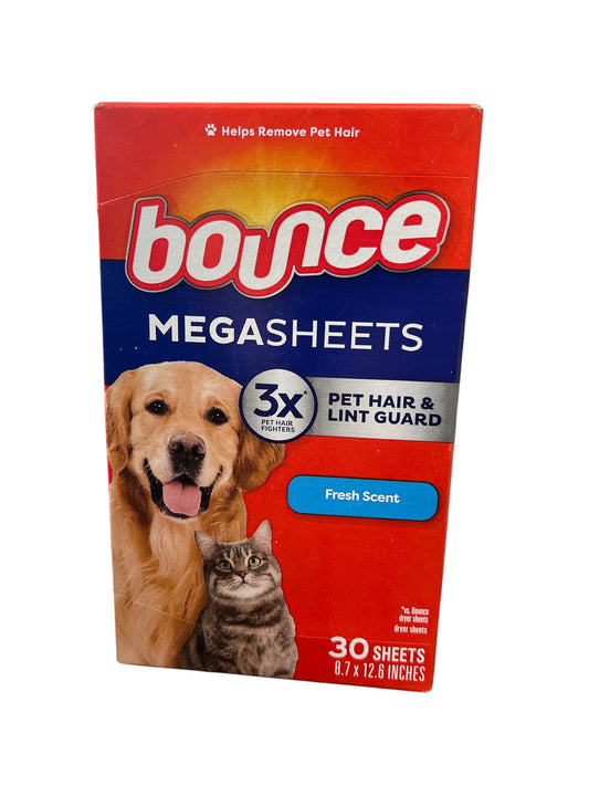 Bounce 30ct mega sheets fresh scent