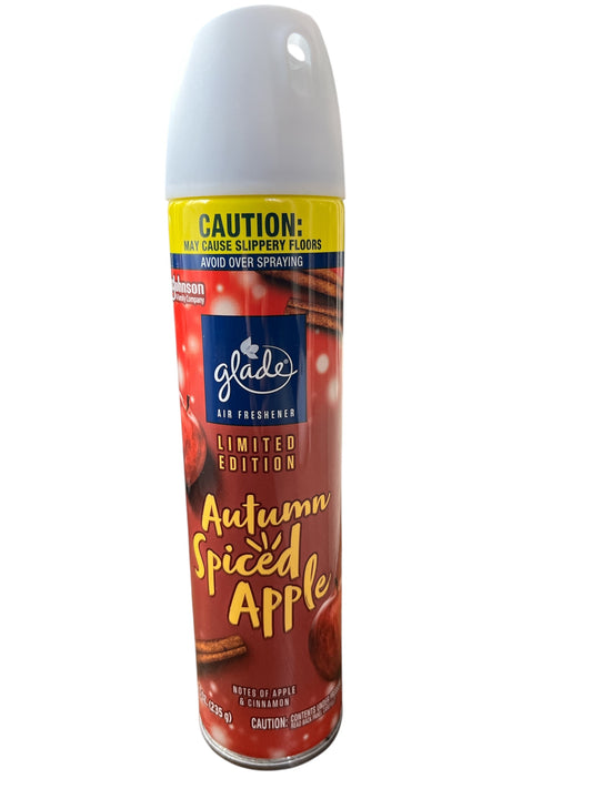 Glade air freshener spray 8.3oz autumn spiced apple