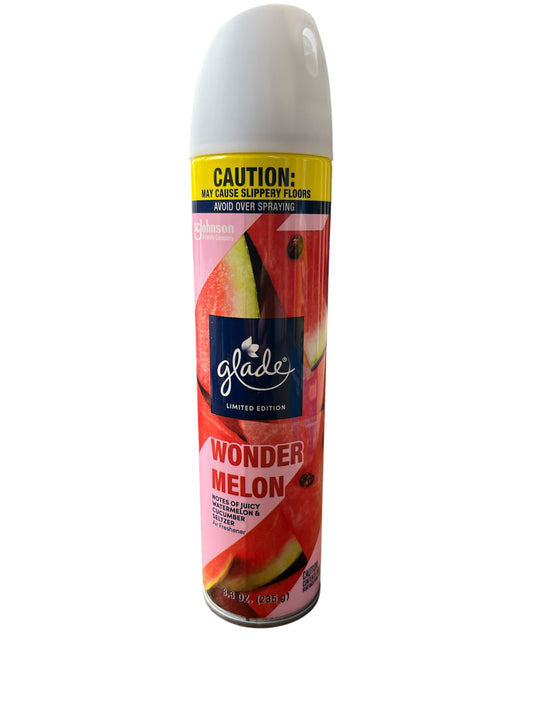 Glad air freshener spray 8.3oz wonder melon